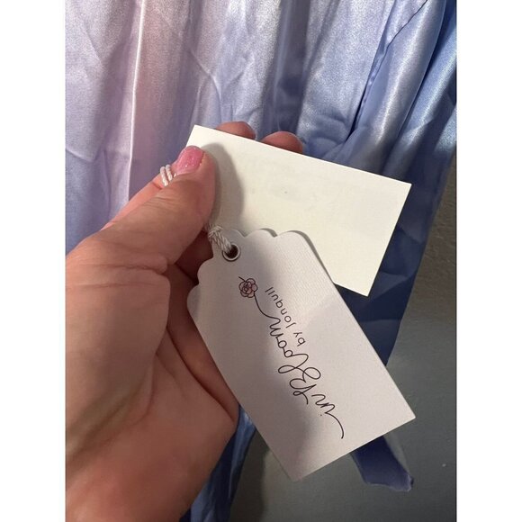 In Bloom silky pastel color robe by Jonqull size xs - Picture 3 of 6